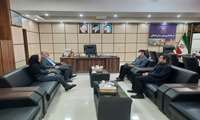 دیدار مدیرعامل مخابرات استان بوشهر با فرماندار کنگان